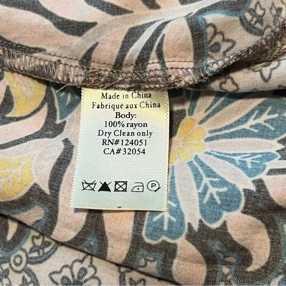 The Odells Zinaida Maxi Wrap Dress - Size Small - Picture 4 of 5